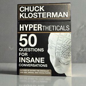 HYPERtheticals Card Deck by Chuck Klosterman conversation starters